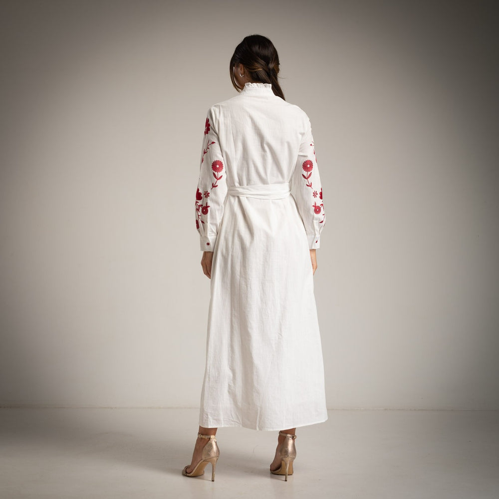 marigiou-long-sleeve-cotton-dress-embroidery-back