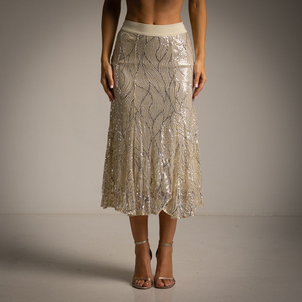 marigiou-sequin-midi-skirt-creme-front