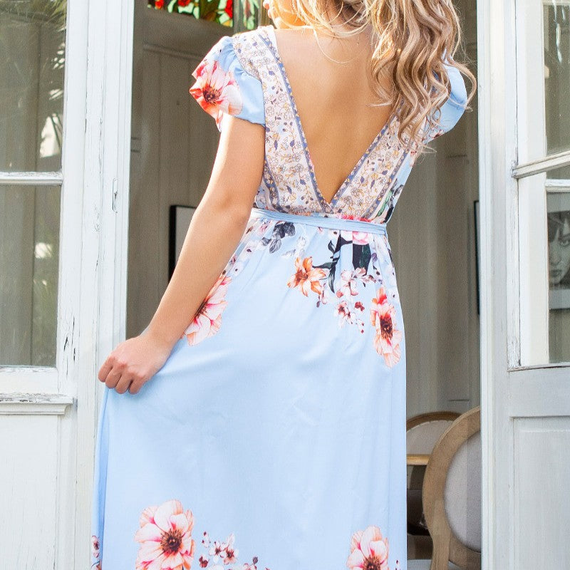 Romantic Floral Maxi Dress